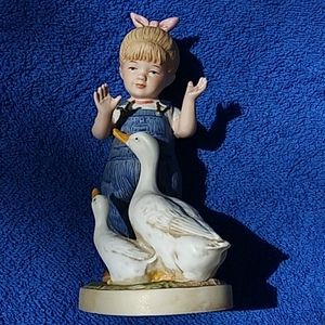 1985 "Denim Days" by Homco #1502 figurine